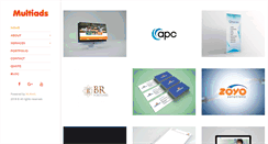 Desktop Screenshot of multiads.in